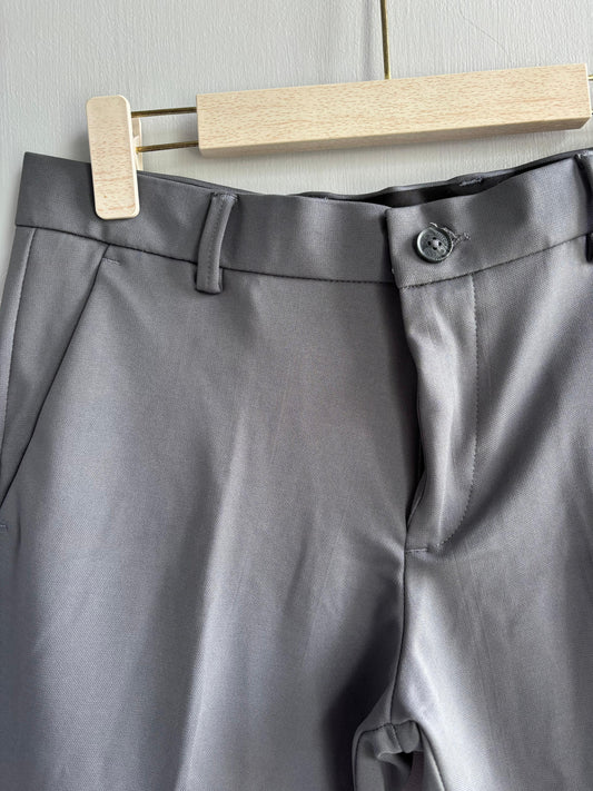 GRAY FORMAL TROUSERS