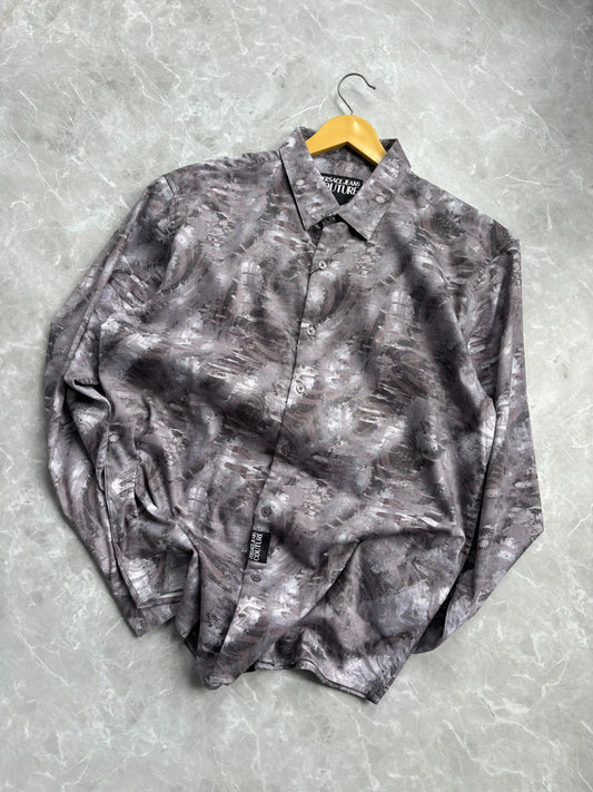 GRAY IMPORTED PRINTED SHIRT