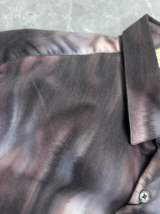 BLACK ORANGE IMPORTED PRINTED SHIRT
