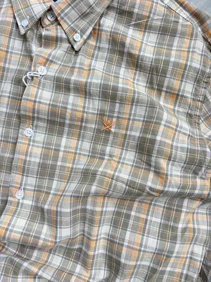 SANDAL FLANEL CHECKED SHIRT