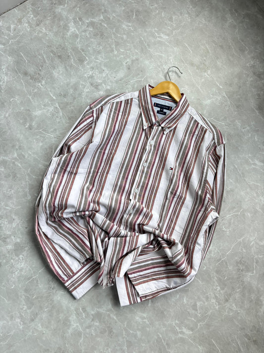 COTTON STRIPES SHIRT
