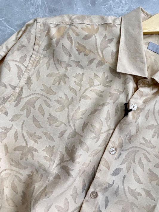 BEIDGE IMPORTED FLOREL SHIRT
