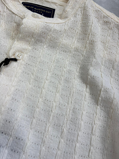 BEIDGE IMPORTED MANDRAIN COLLAR SHIRT