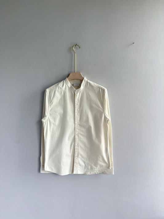 FADED GREEN MANDRIAN OXFORT SHIRT
