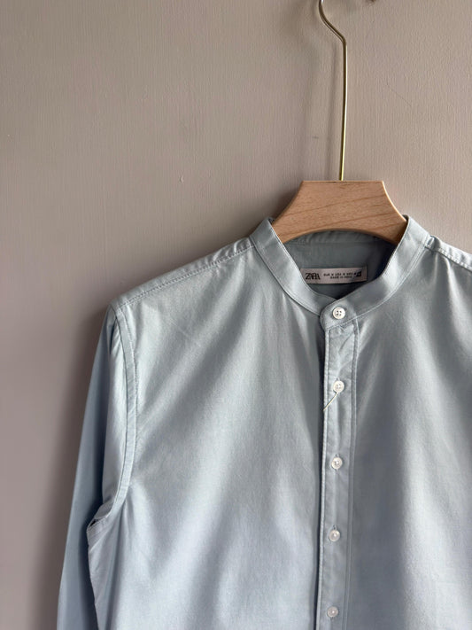 SKYBLUE MANDRIAN OXFORD SHIRT