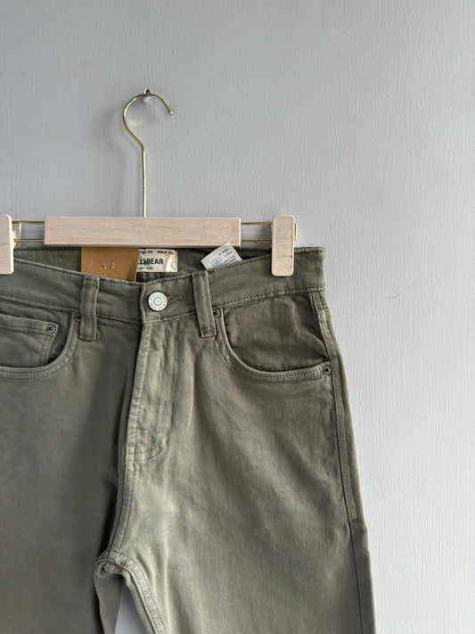 GRAY DENIM TROUSERS