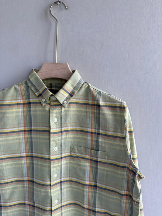 LIGHT GREEN IMPORTED BRUSHED FLANEL SHIRT