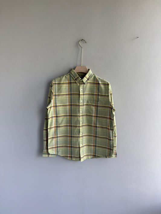 LIGHT GREEN IMPORTED BRUSHED FLANEL SHIRT