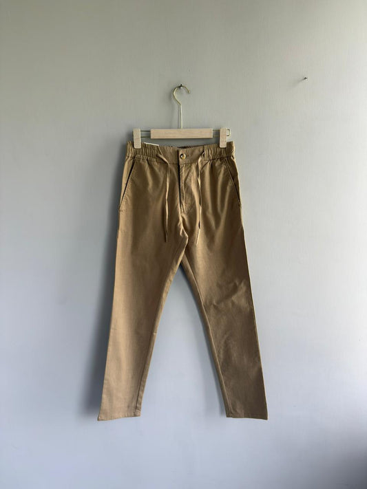 SANDAL LINEN TROUSERS