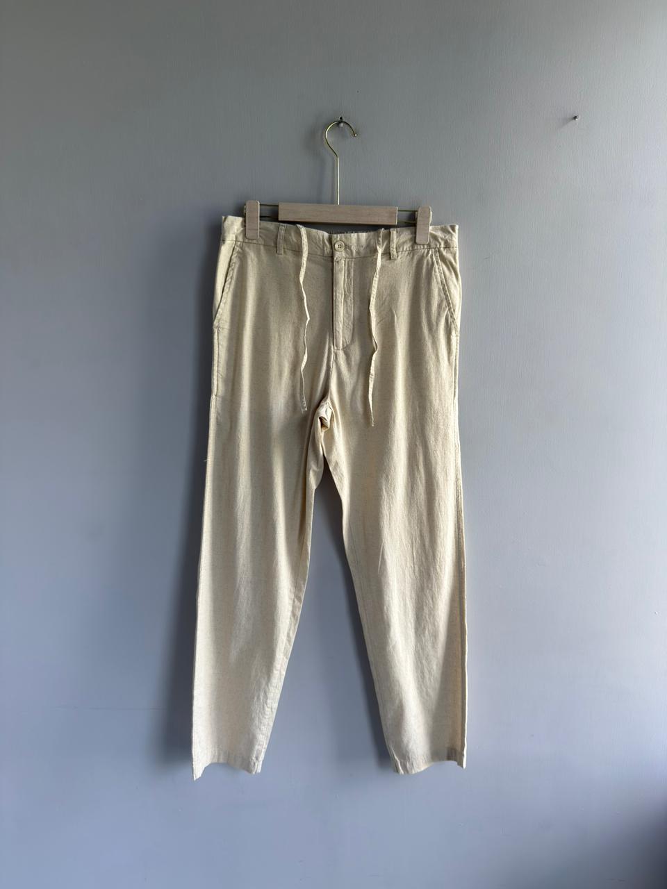 BEIDGE LINEN TROUSERS