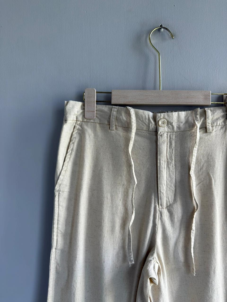 BEIDGE LINEN TROUSERS