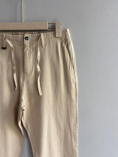 SANDAL LINEN TROUSERS