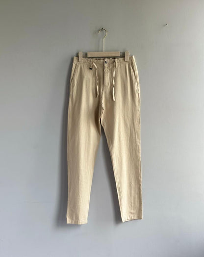 SANDAL LINEN TROUSERS