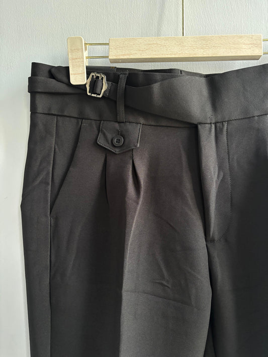 BLACK GURHKA TROUSERS