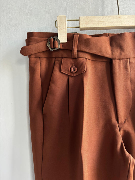 BROWN GURHKA TROUSERS