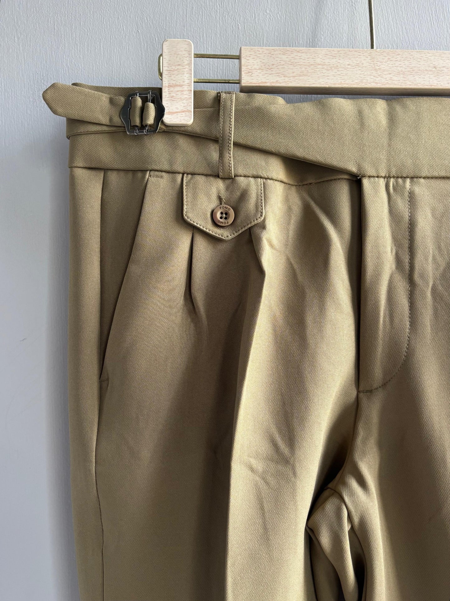 GREEN GURHKA TROUSERS