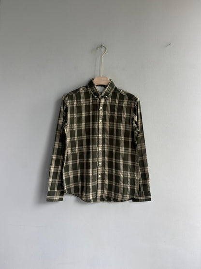 GREEN CHECKED SHIRT