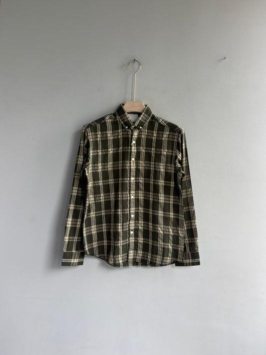 GREEN CHECKED SHIRT