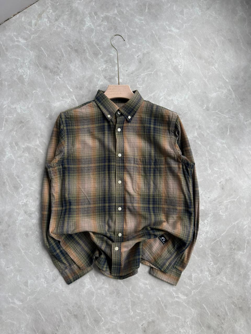 GREEN FLANEL SHIRT