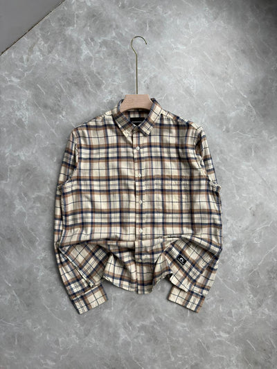 BEIDGE FLANEL SHIRT