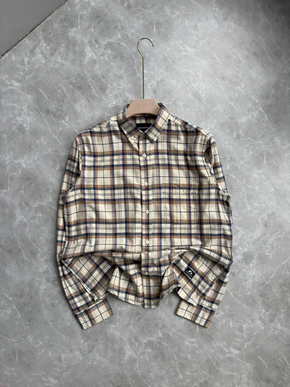 BEIDGE FLANEL SHIRT