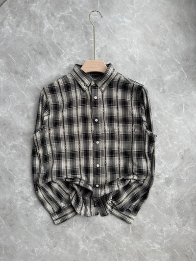 BLACK FLANEL SHIRT