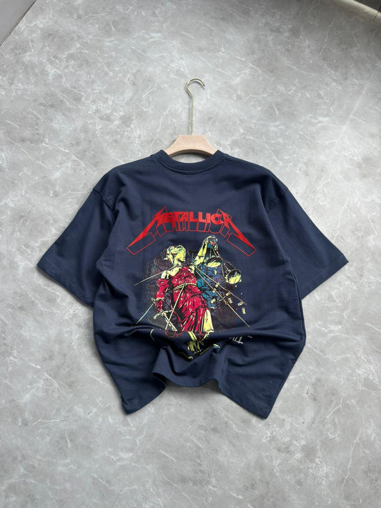 BLUE OVERSIZE TSHIRT