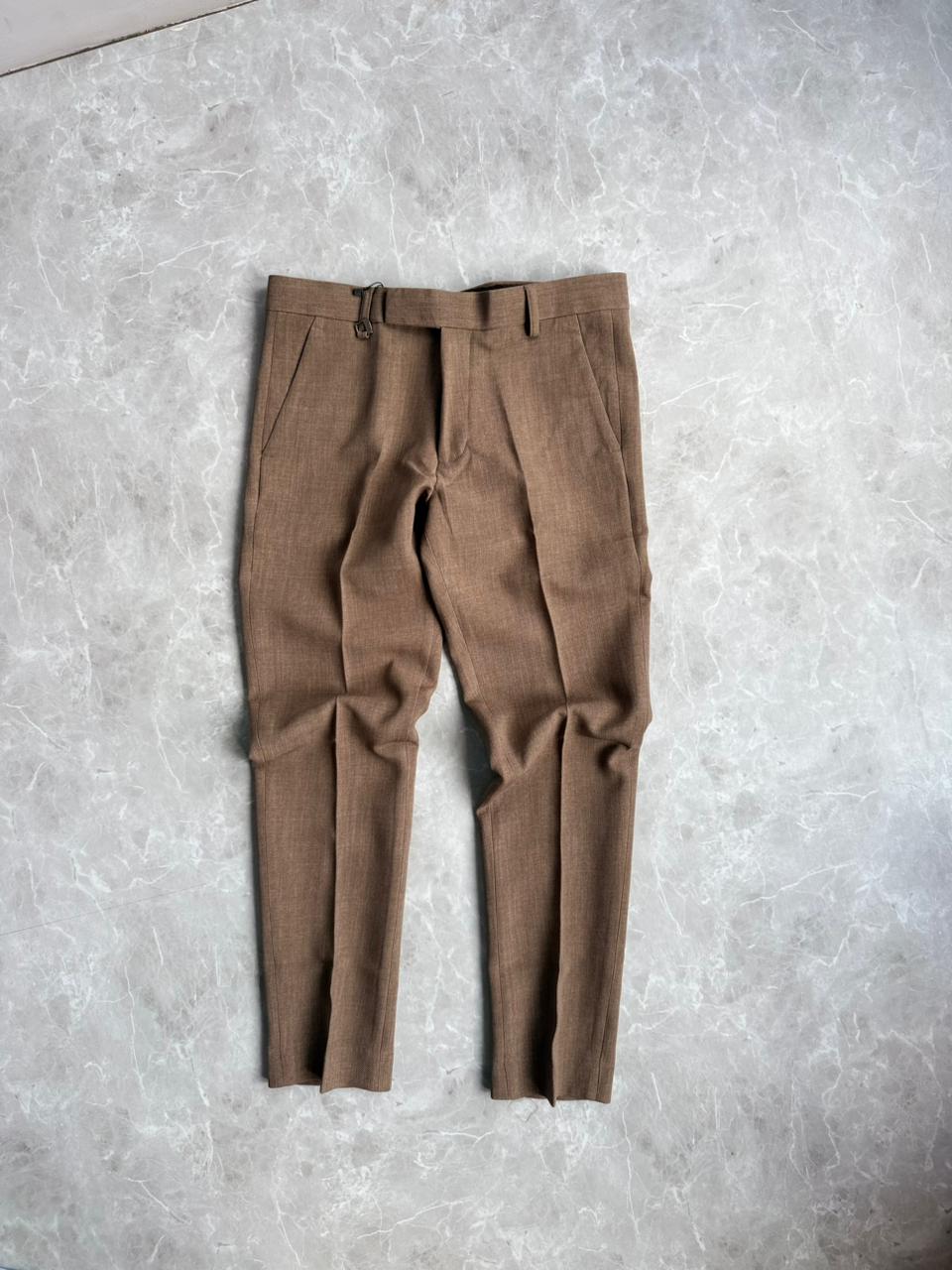 BROWN IMPORTED FORMAL PANT