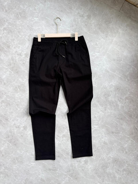 BLACK LINEN PANT