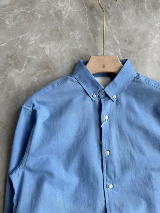 BLUE LINEN SHIRT