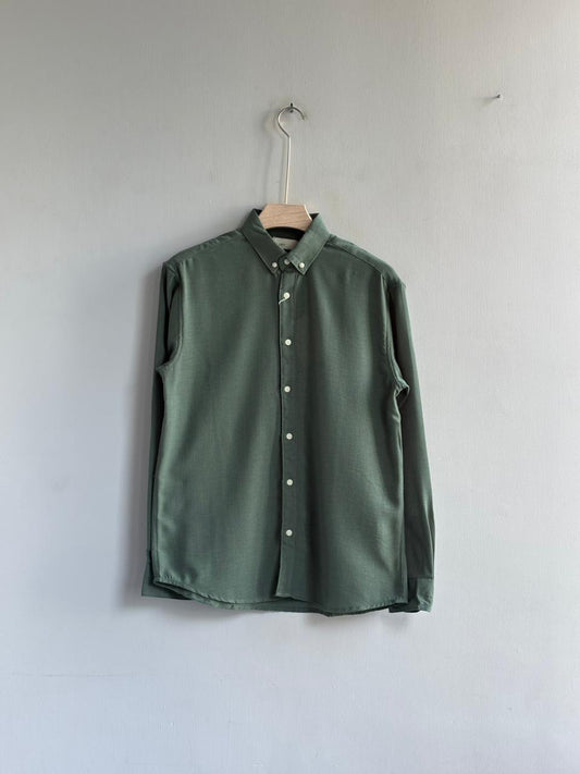 LIGHT GREEN IMPORTED LINEN SHIRT