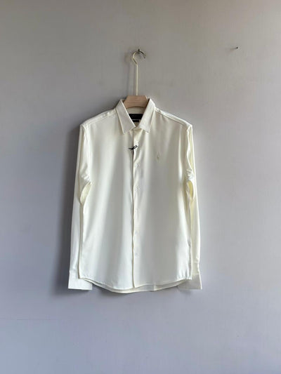 BEIDGE IMPORTED SATIN SHIRT