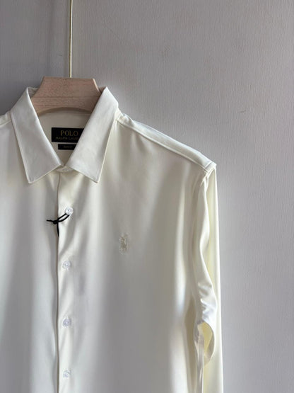 BEIDGE IMPORTED SATIN SHIRT