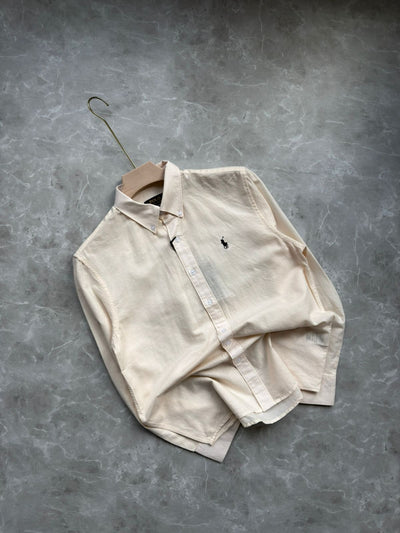 BEIDGE SLUB LINEN SHIRT