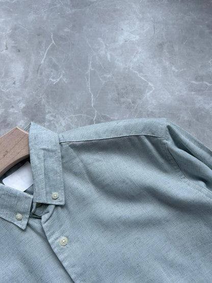 BLUE LINEN SHIRT