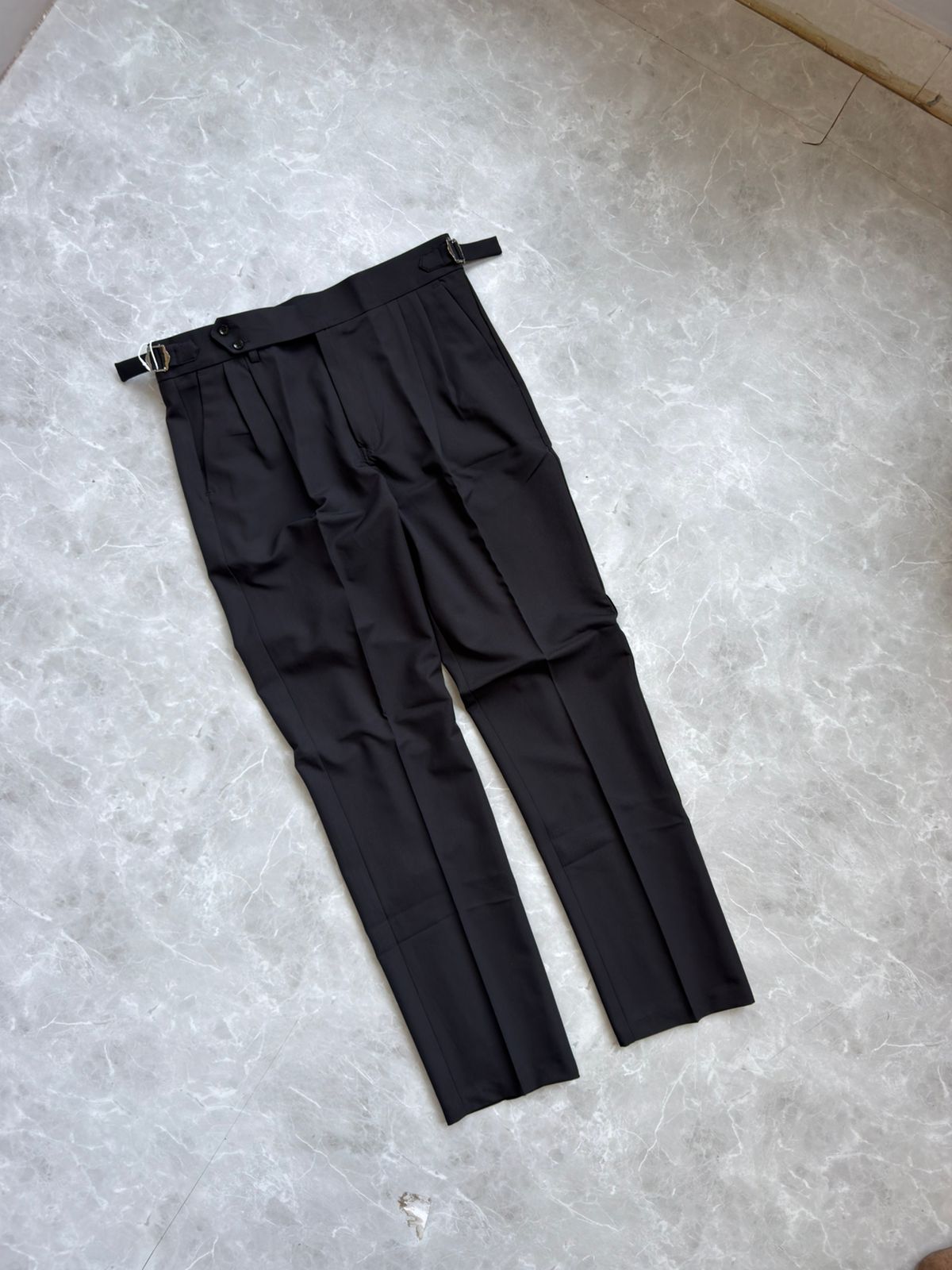 BLACK GURKHA TROUSERS