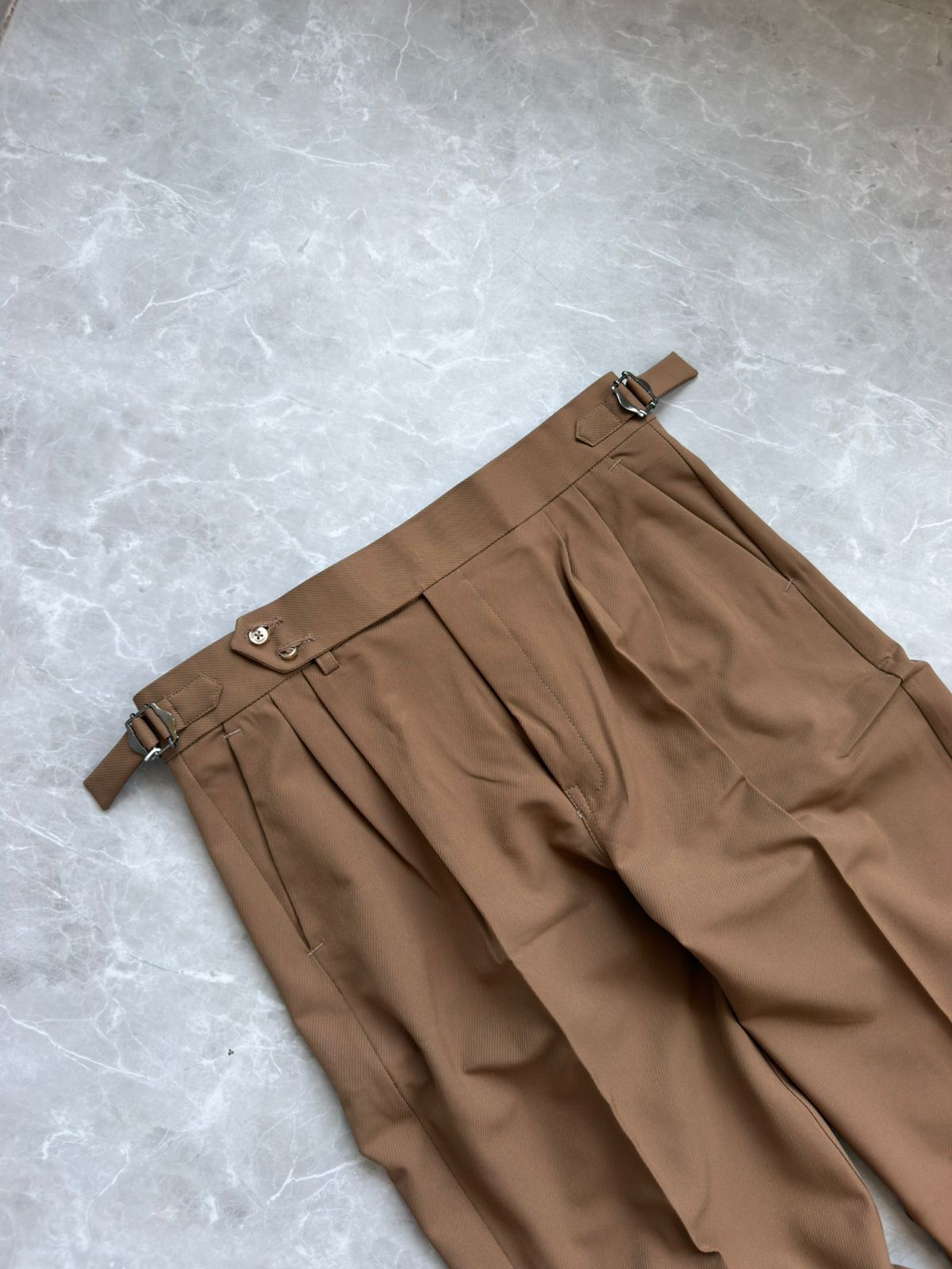 BROWN GURKHA TROUSERS