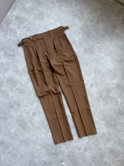 BROWN GURKHA TROUSERS