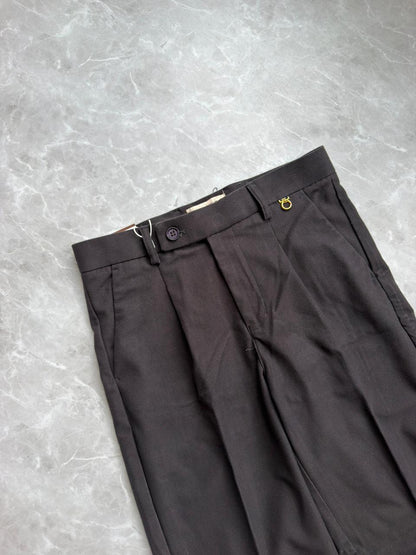 GRAY CORDUROY FORMAL TROUSERS