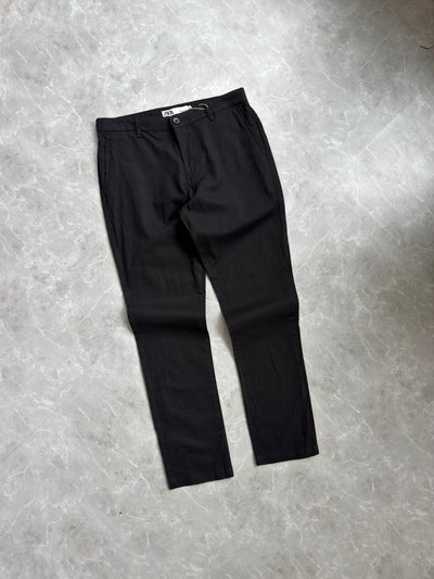 BLACK  LINEN TROUSERS