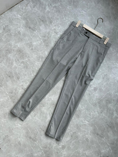 GRAY FORMAL TROUSERS
