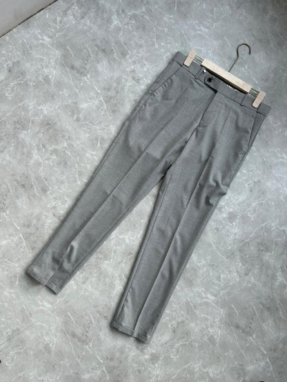 GRAY FORMAL TROUSERS