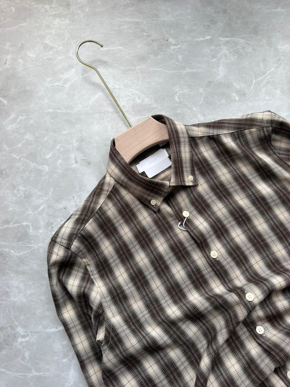 GRAYBROWN IMPORTED TURKISH FLANNEL SHIRT