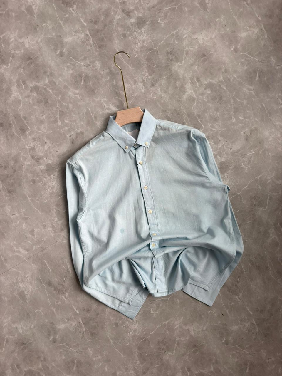 SKYBLUE LINEN SHIRT