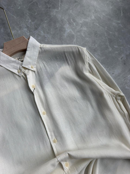 OFF WHITE LINEN SHIRT
