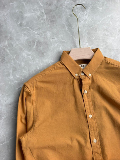 YELLOW LINEN SHIRT