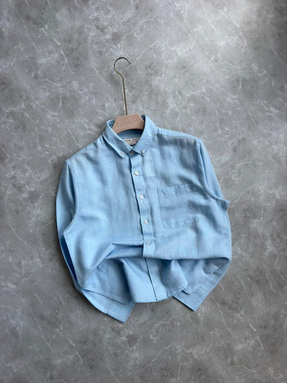 SKYBLUE LINEN SHIRT