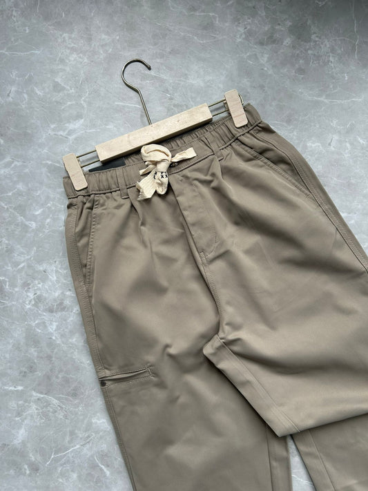 LIGHT GREEN CARGO TROUSERS