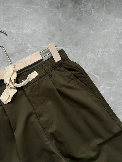 GREEN CARGO TROUSERS