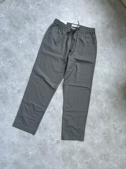 GRAY LINEN TROUSERS